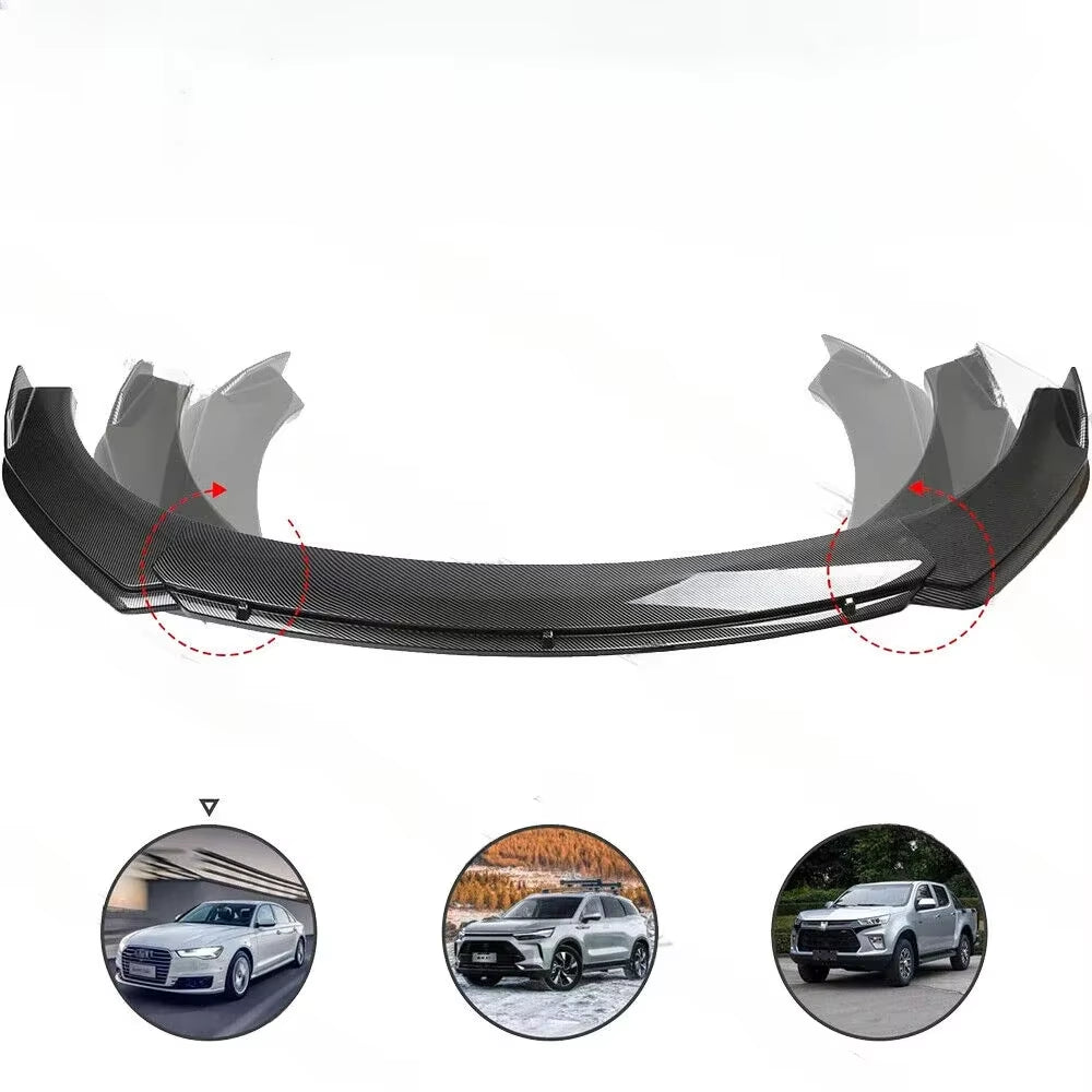 Carbon Fiber Lip splitter for Audi A5 S5 A4 A6 A7 